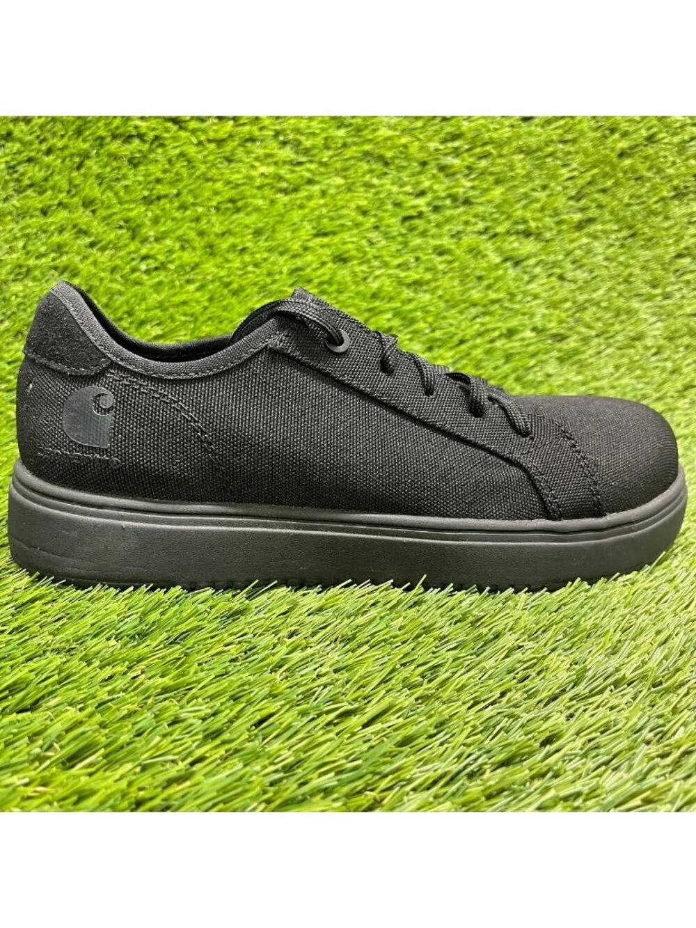 Carhartt‎ Detroit ESD Womens Size 7 Triple Black Composite Toe Safety Work Shoes